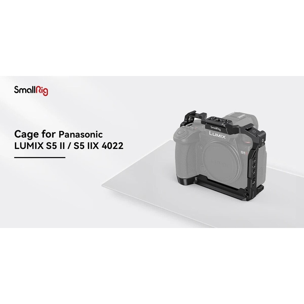 SmallRig All-in-one Full Arca-Swiss Cage Kit fr Panasonic LUMIX S5 II S5 IIX